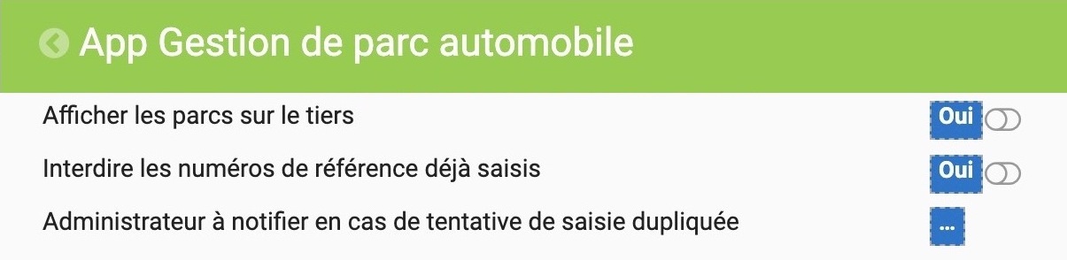 Gestion de parc : accédez directement aux parcs des tiers