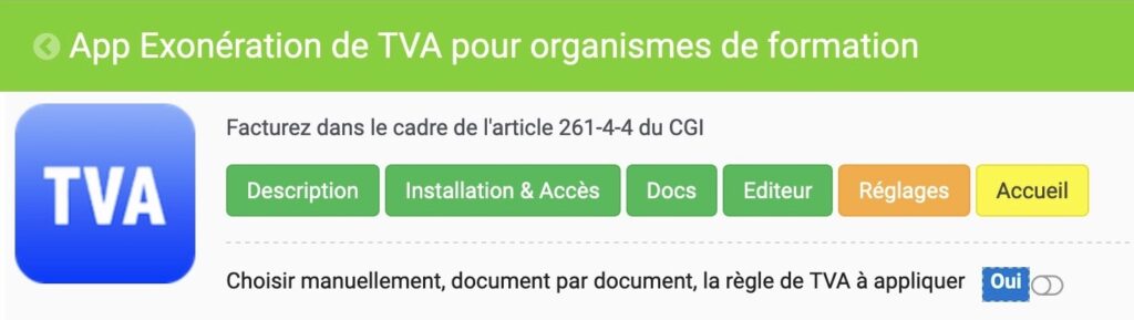 TVA auto-liquidée et exonération de TVA