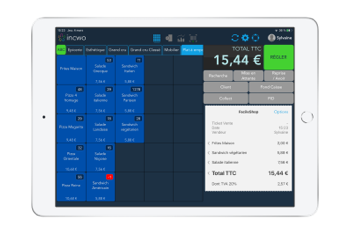 incwo POS, caisse enregistreuse connectée sur iPad