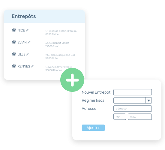 logiciel gestion de stocks. Gestion en multi-entrepôts